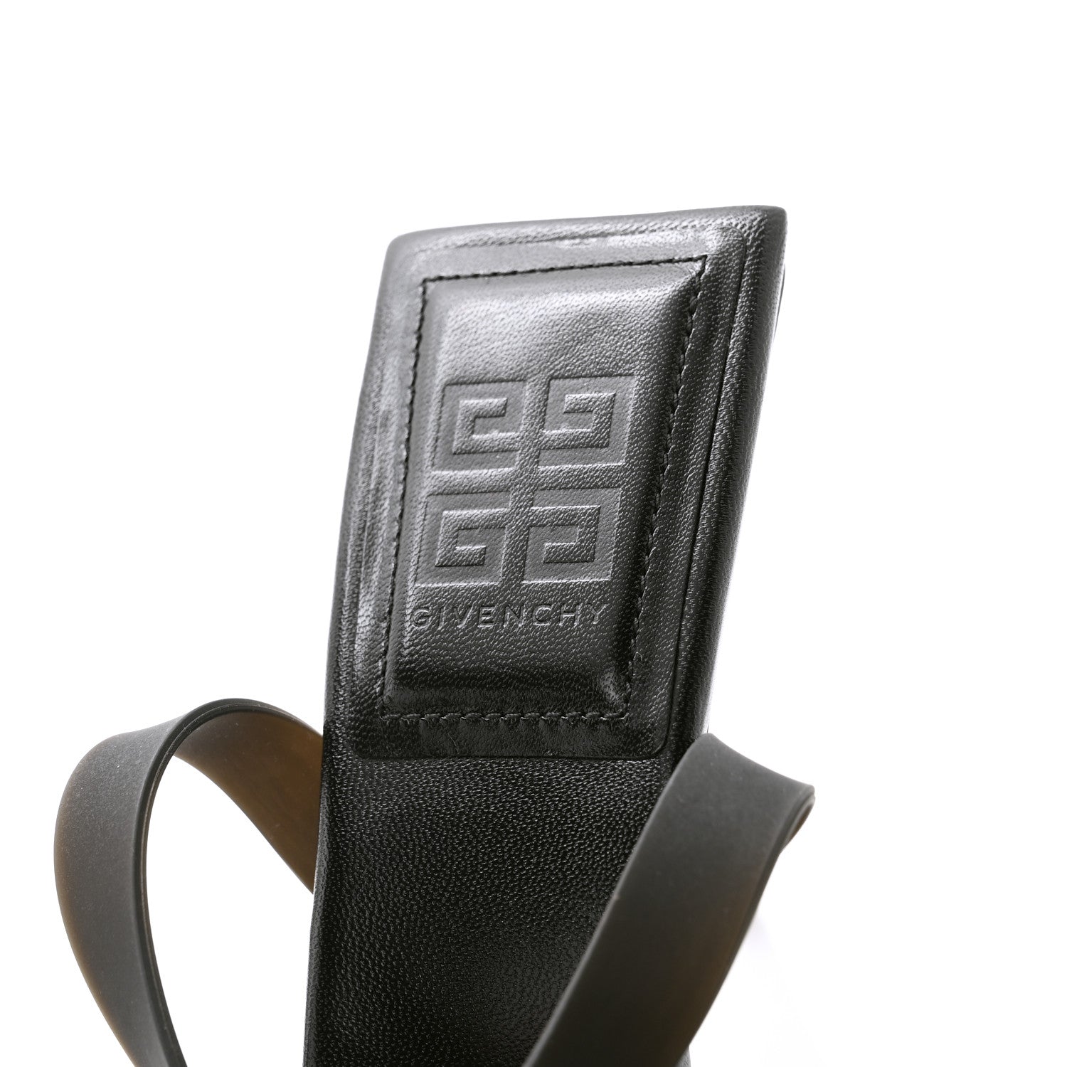 Givenchy Smooth Nappa G Woven Slingback 90mm Sandals 39 Black 5 of 9