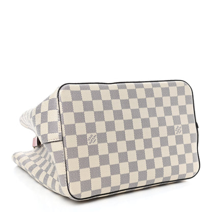 Louis Vuitton Damier Azur Neonoe MM Eau De Rose 3 of 4
