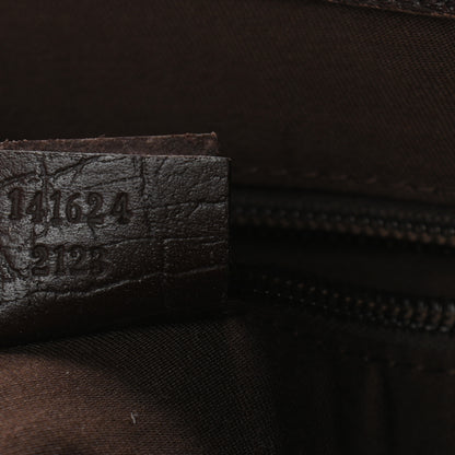 Gucci GG Plus Monogram Medium Tote Dark Brown 9 of 9