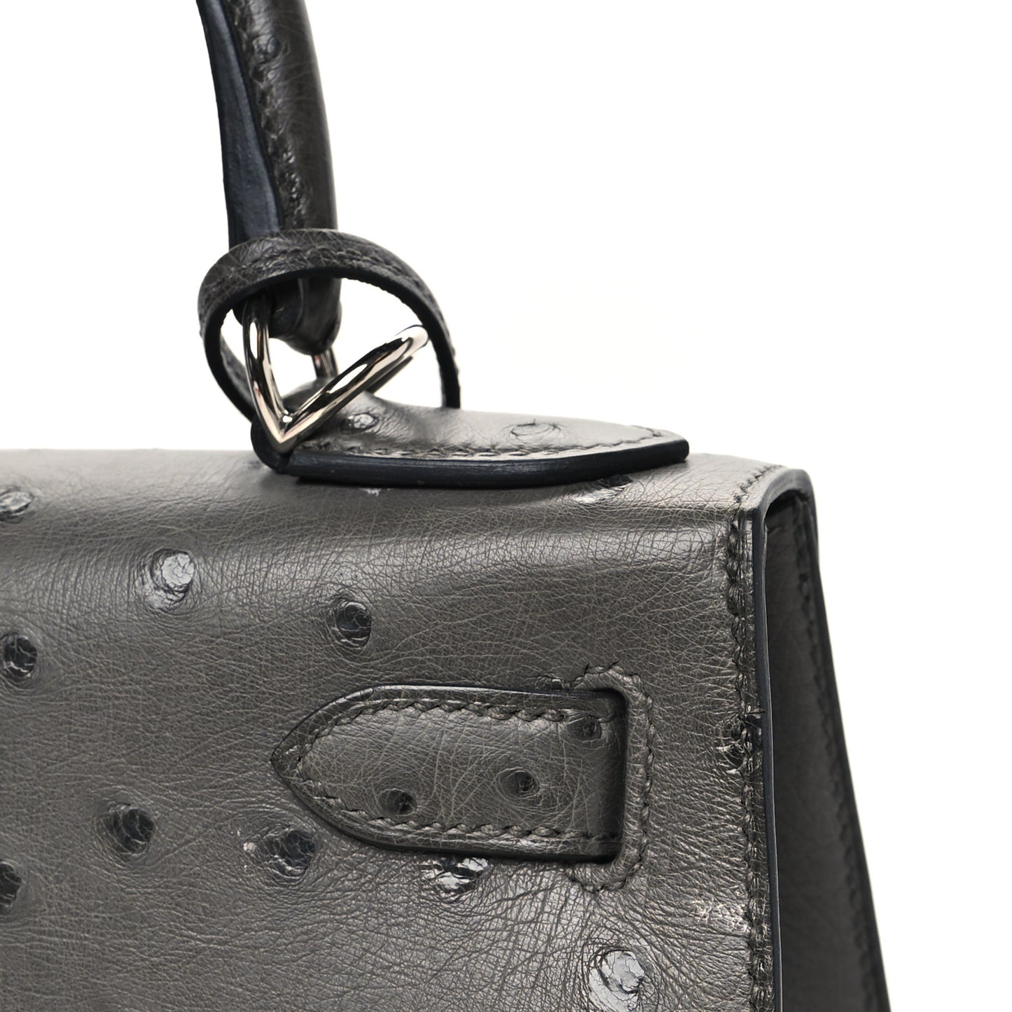 Ostrich Kelly Sellier 28 Graphite