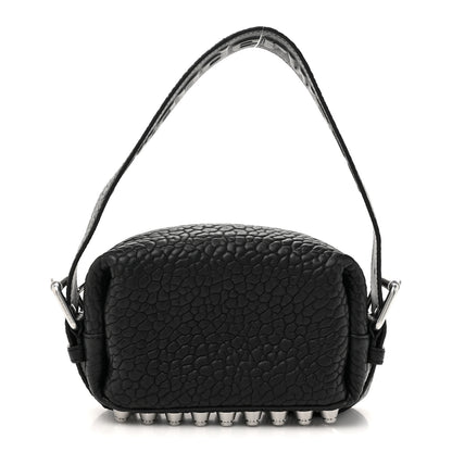 Alexander Wang Pebbled Lambskin Small Ricco Shoulder Bag Black 1 of 9