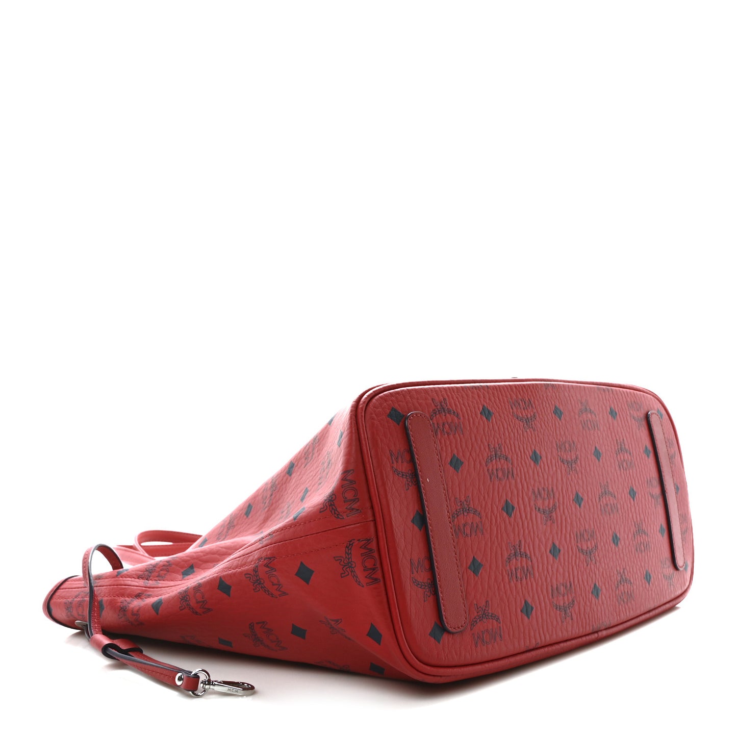 Visetos Medium Liz Reversible Shopper Tote Candy Red