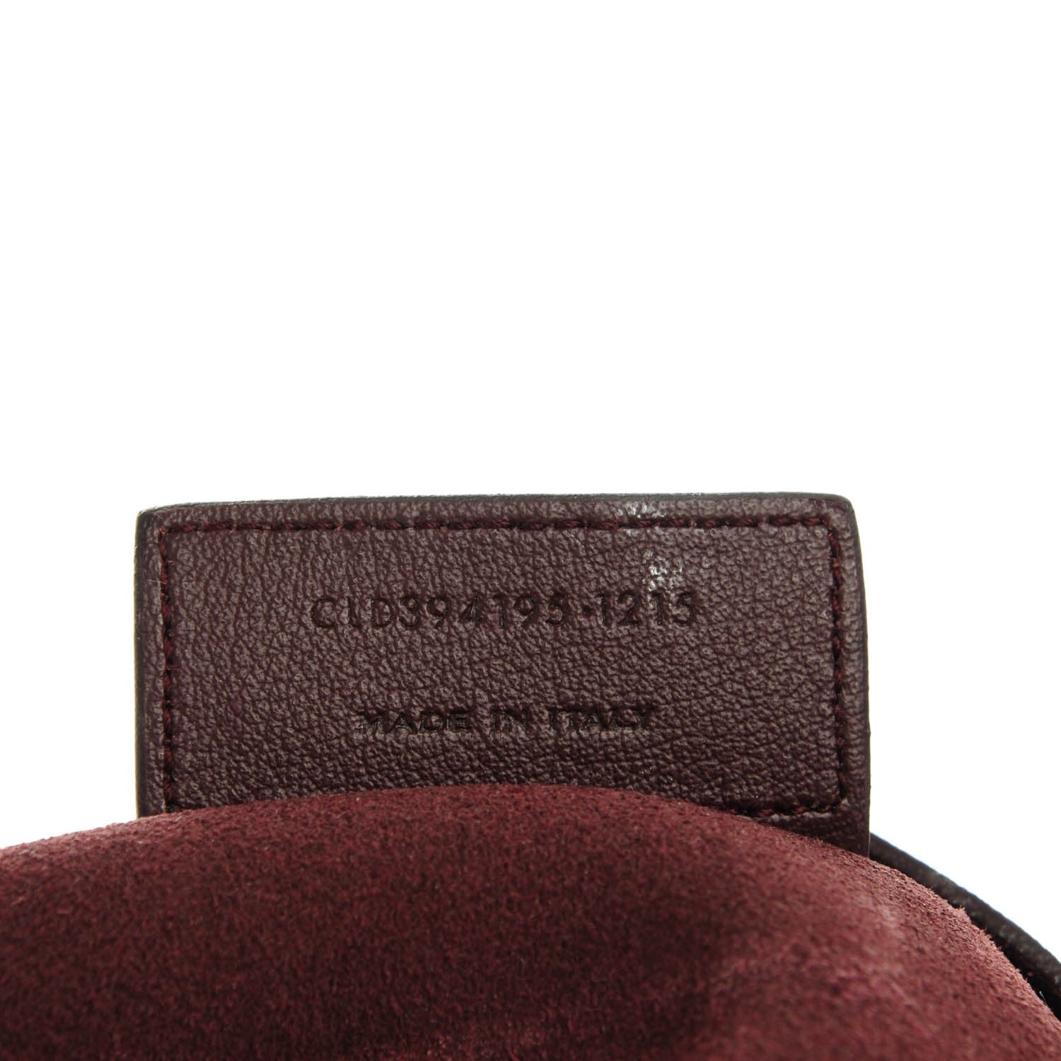 Saint Laurent Calfskin Large Shopping Tote Bordeaux 8 of 10