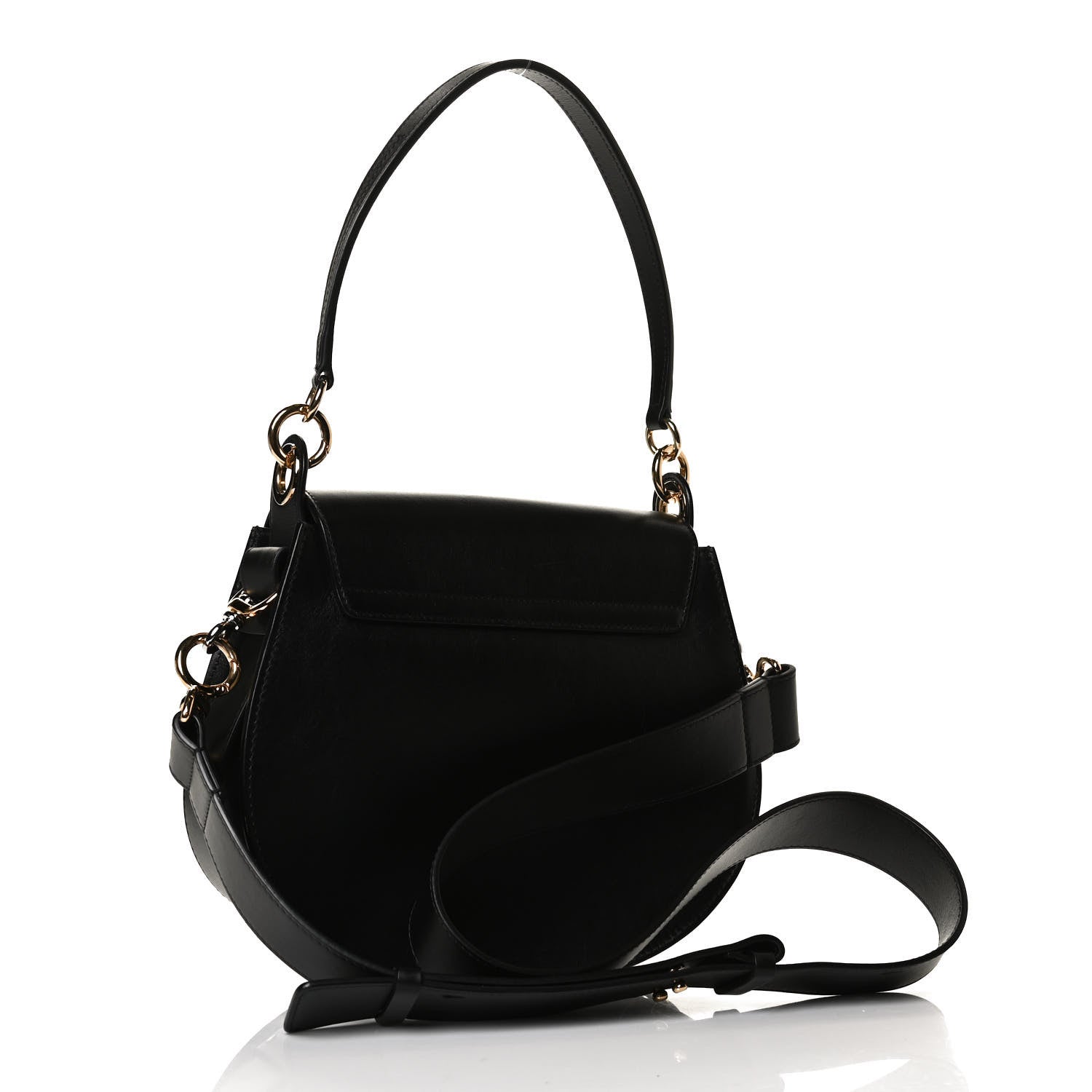 Chloe Calfskin Small Tess Bag Black 3 of 15