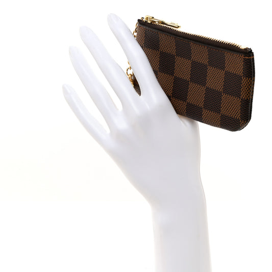 Damier Ebene Key Pouch