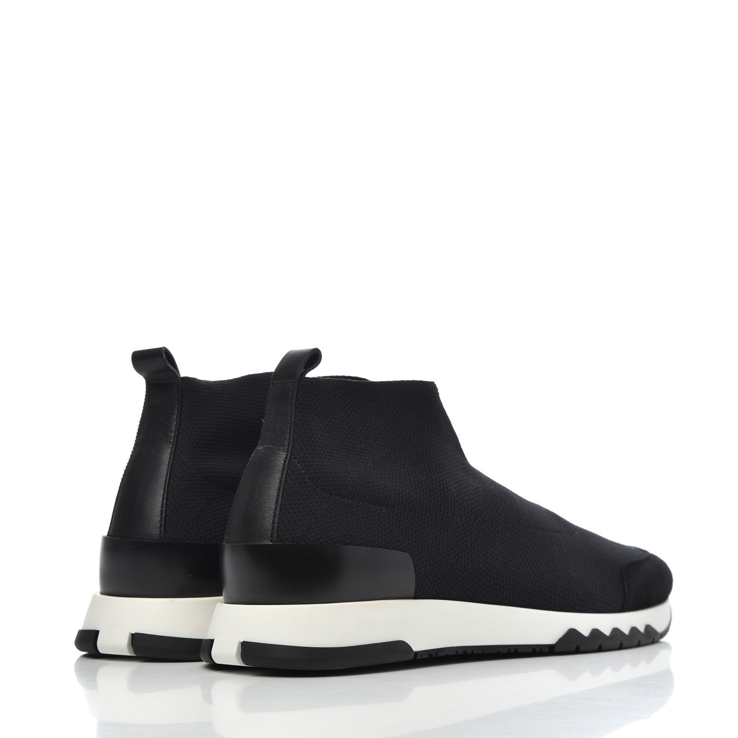 Hermes Mesh Volo Sneakers 38 Black 4 of 8