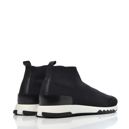 Hermes Mesh Volo Sneakers 38 Black 4 of 8