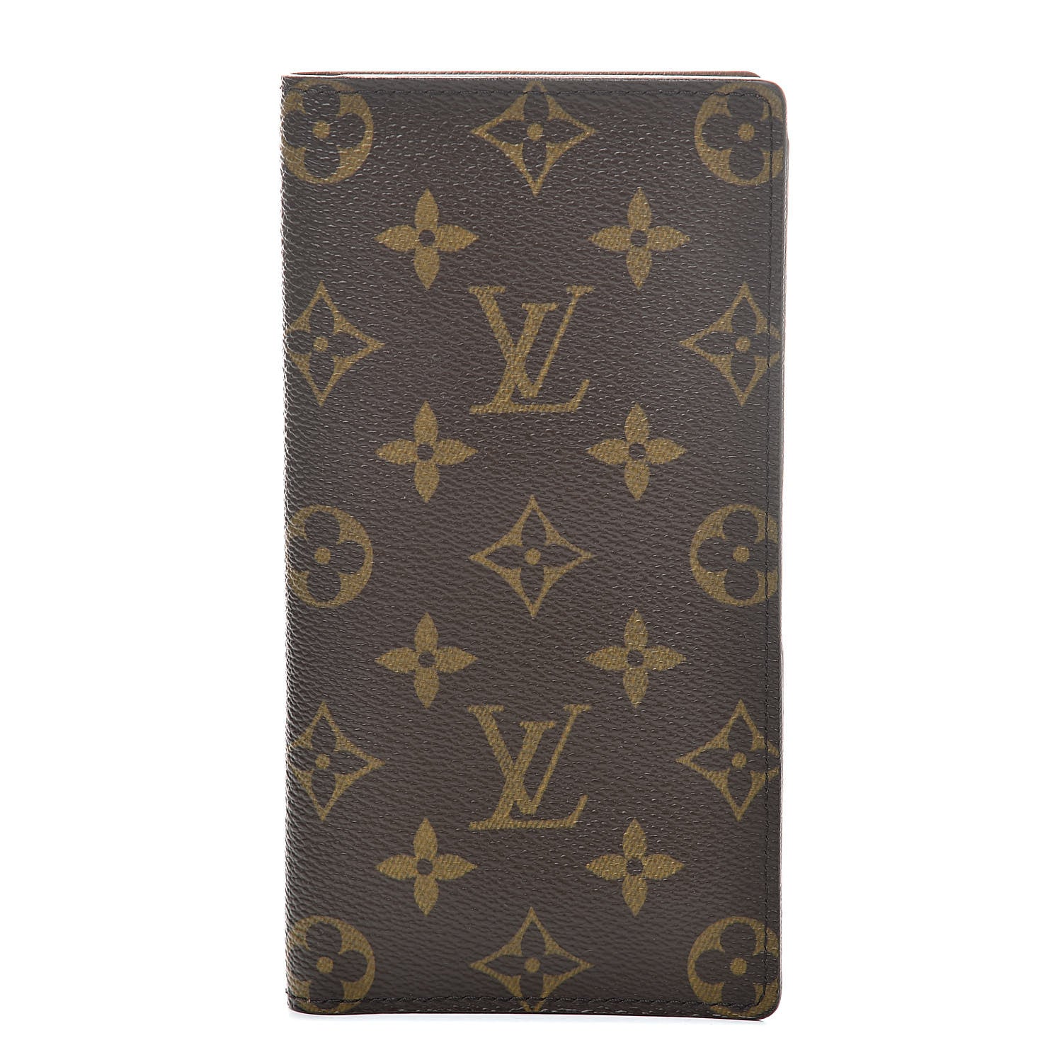 Louis Vuitton Monogram Porte Valeurs Checkbook Wallet 1 of 7