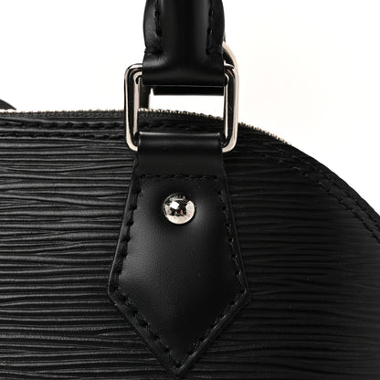 Louis Vuitton Epi Alma BB Black 7 of 9