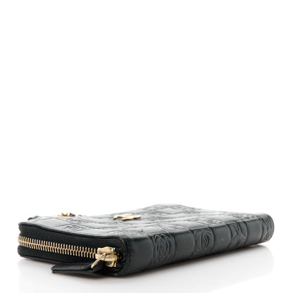 Chanel Lambskin Lucky Charms Symbols Wallet on Chain WOC Black 4 of 12