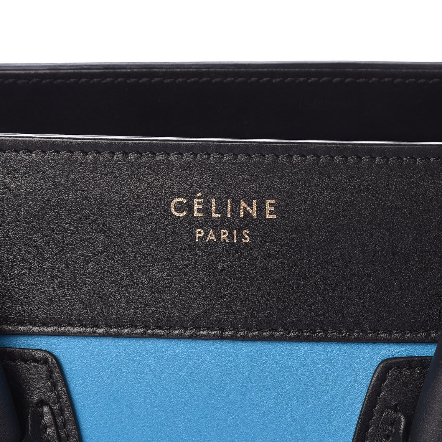 Celine Smooth Calfskin Micro Tri-Color Luggage 6 of 13