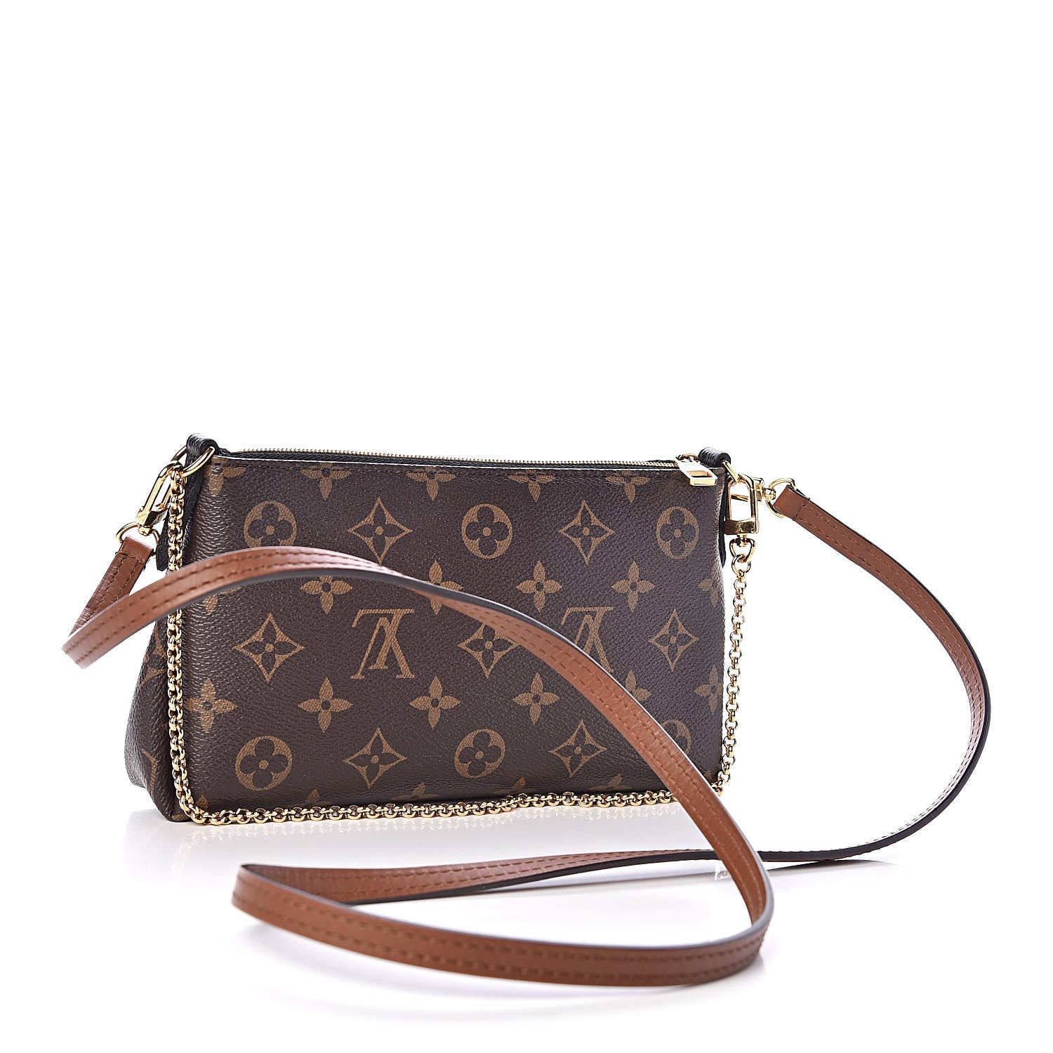 Louis Vuitton Monogram Pallas Clutch Black 3 of 10