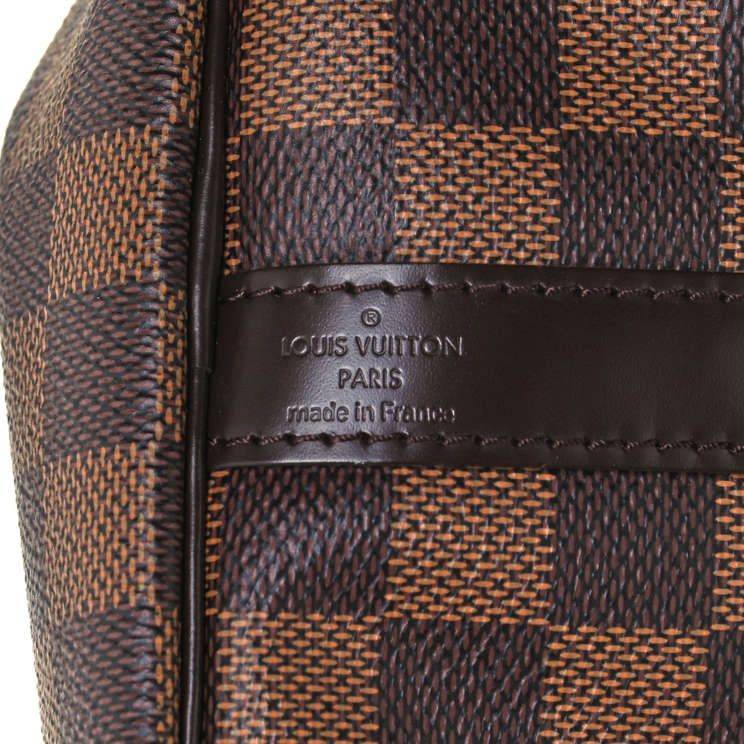 Louis Vuitton Damier Ebene Speedy Bandouliere 25 7 of 10
