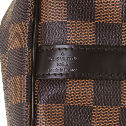 Louis Vuitton Damier Ebene Speedy Bandouliere 25 7 of 10