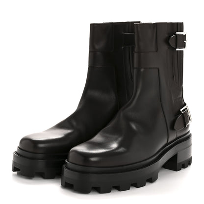 Hermes Calfskin Mens Jaimy Ankle Boots 43 Chocolate 4 of 10