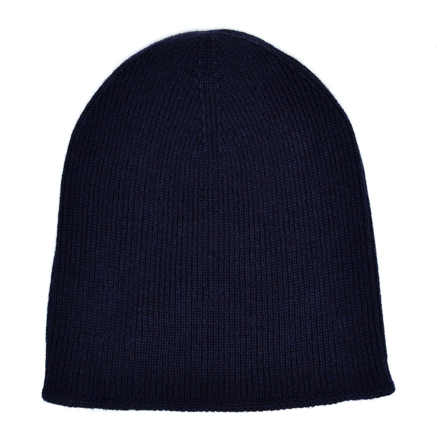 Wool Tricot Interlocking G Simple GG Beanie Hat M Midnight Blue