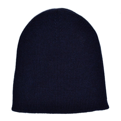 Gucci Wool Tricot Interlocking G Simple GG Beanie Hat M Midnight Blue 2 of 5
