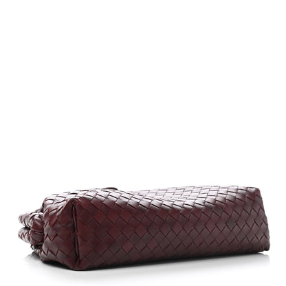 Bottega Veneta Nappa Intrecciato The Lauren 1980 Clutch Gigolo Red 4 of 6
