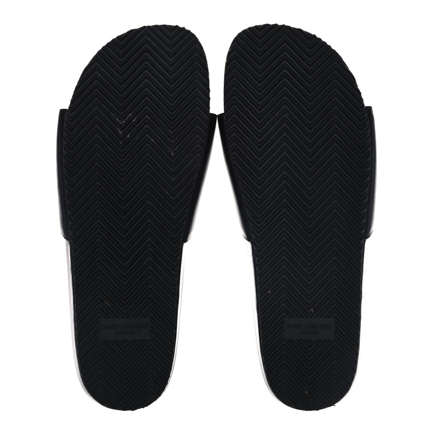 Lambskin Joan Slide Sandals 40.5 Black