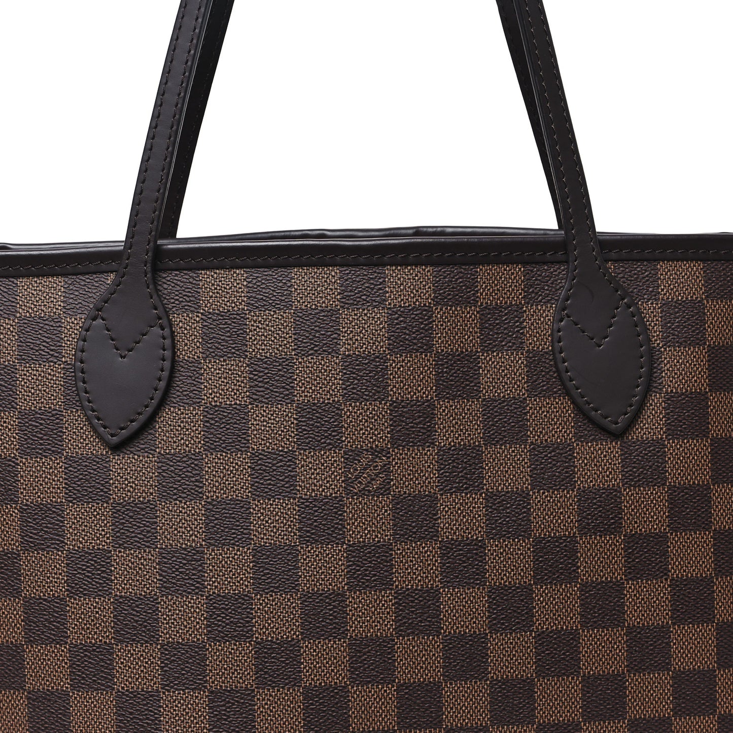 Damier Ebene Neo Neverfull MM Rose Ballerine