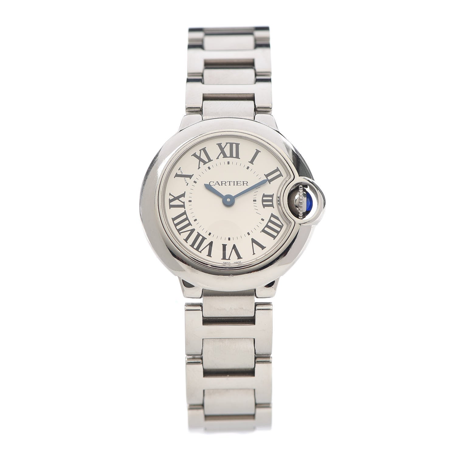Cartier Stainless Steel 28mm Ballon Bleu De Cartier Quartz Watch 1 of 6