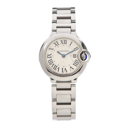 Cartier Stainless Steel 28mm Ballon Bleu De Cartier Quartz Watch 1 of 6