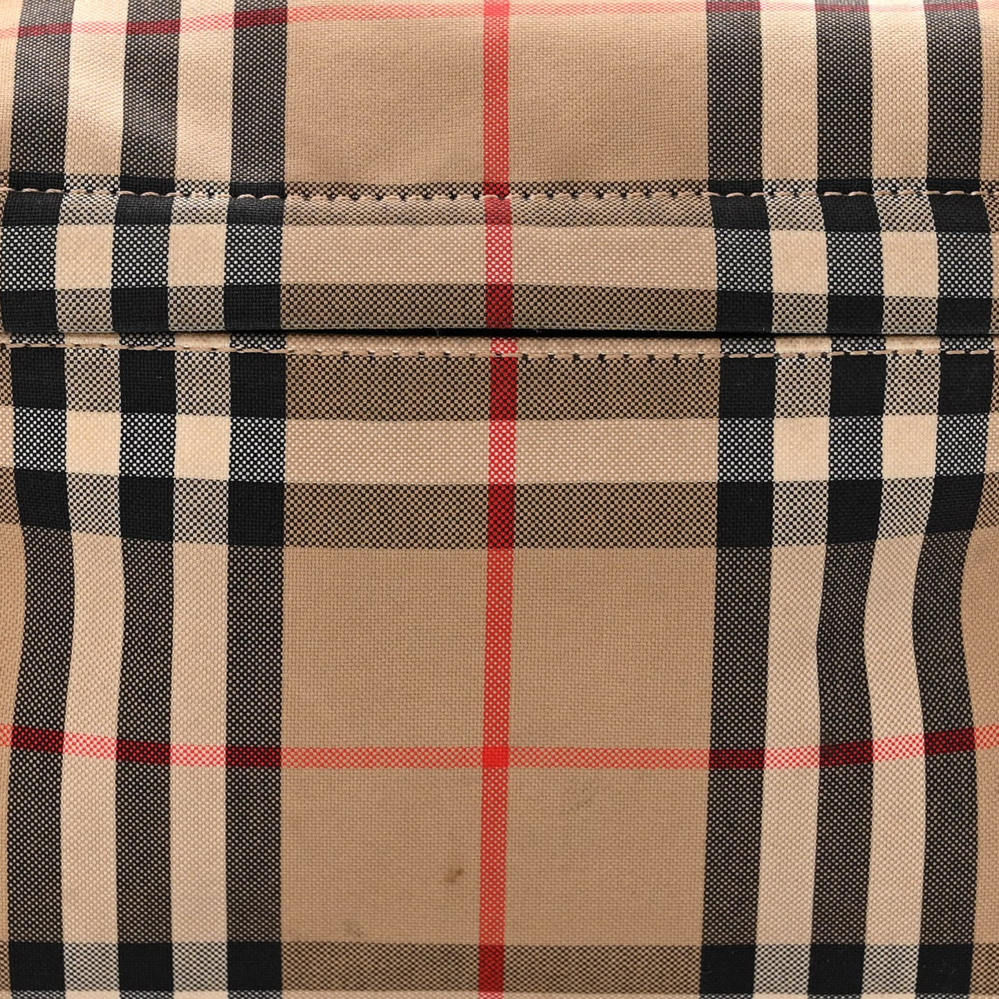 Nylon Vintage Check Medium Sonny Bum Bag Archive Beige Black