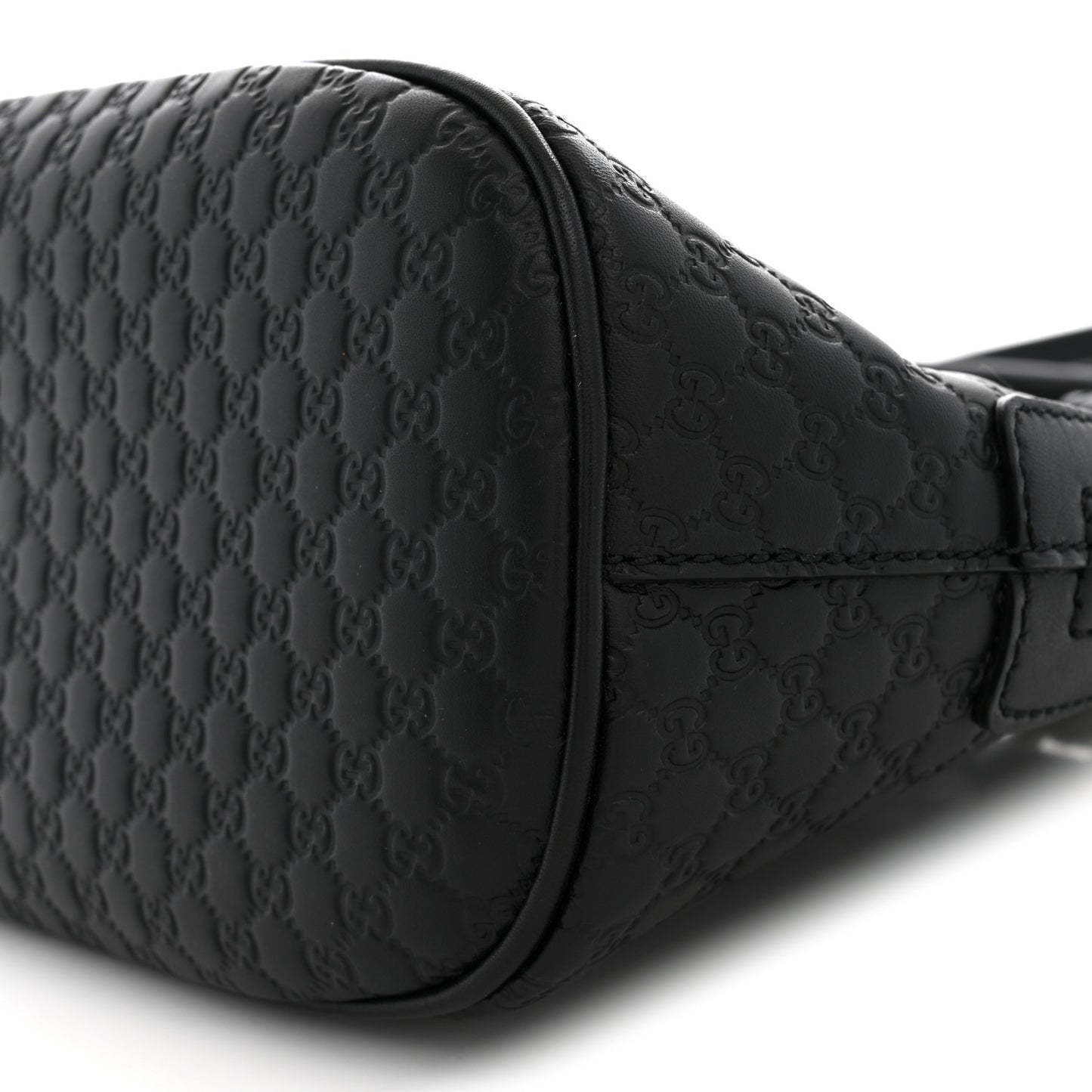 Microguccissima Mini Dome Bag Black
