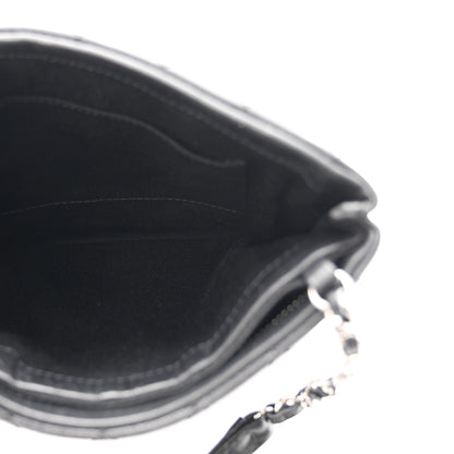 Chanel Aged Calfskin Quilted Crossbody Bag Black 5 of 10