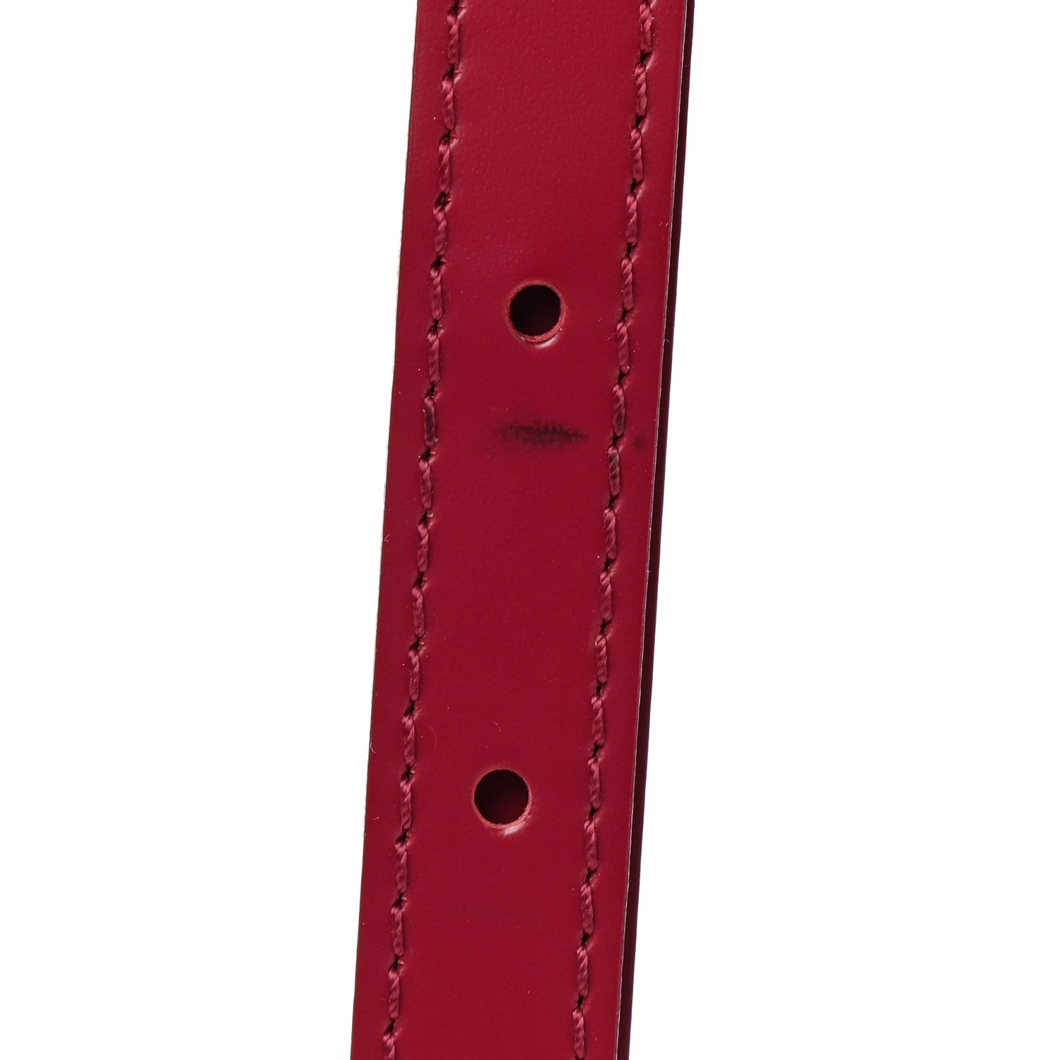 Louis Vuitton Calfskin 16mm Adjustable Shoulder Strap Fuchsia 5 of 5