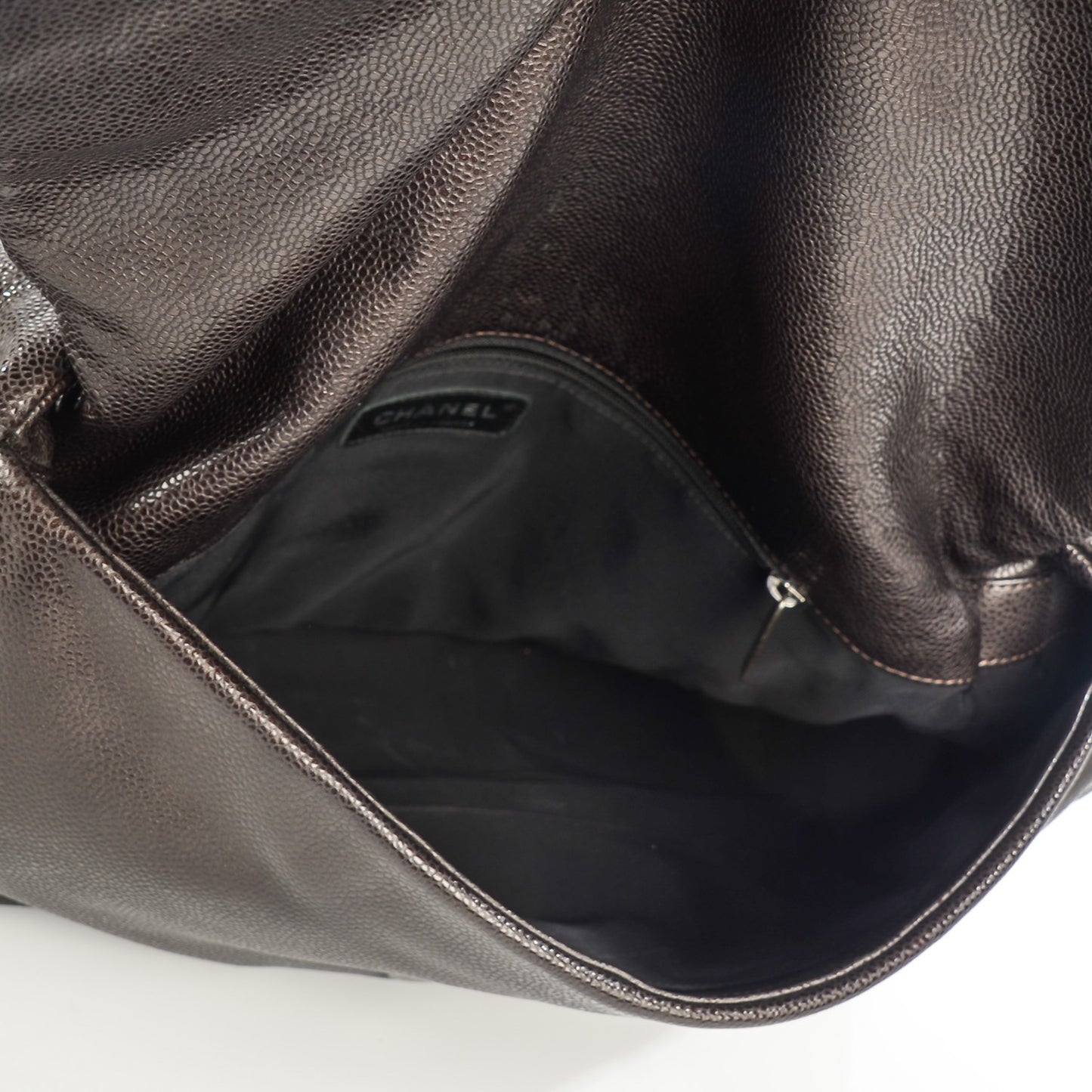 Caviar 31 Flap Dark Brown