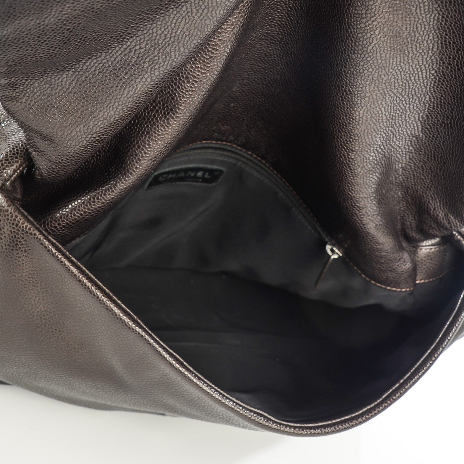 Chanel Caviar 31 Flap Dark Brown 5 of 7
