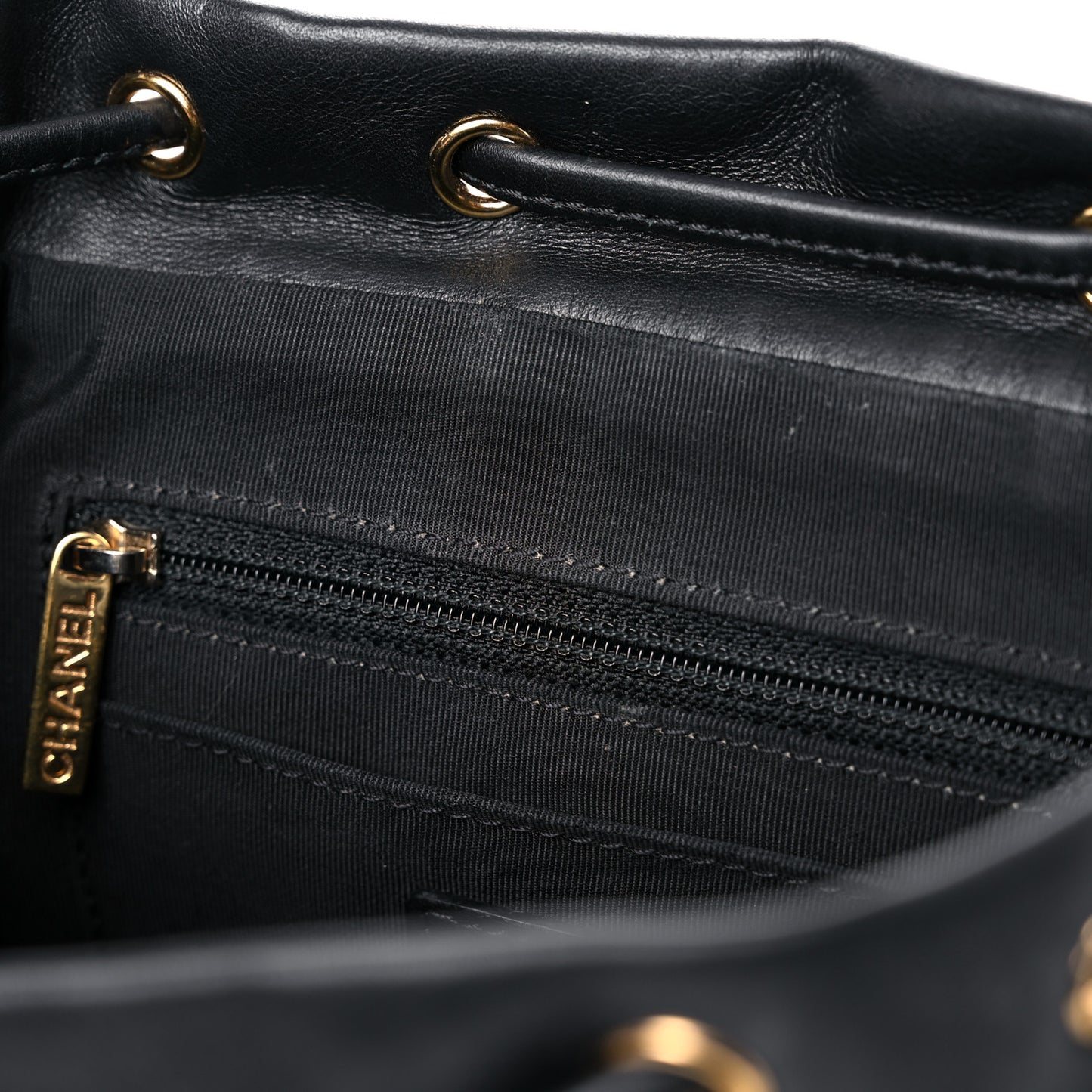 Calfskin Quilted Small Urban Spirit Backpack Black