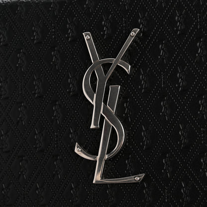 Saint Laurent Calfskin Monogram Take Away Box Black 12 of 13