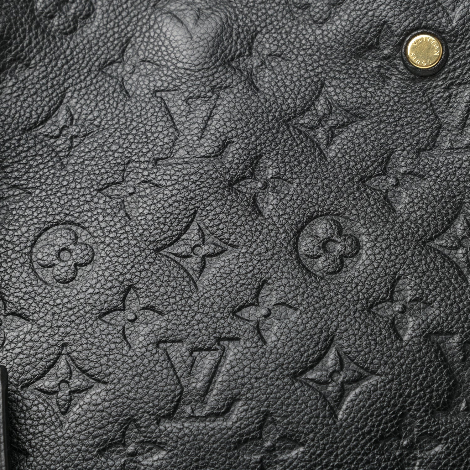 Louis Vuitton Empreinte Montaigne MM Black 9 of 9
