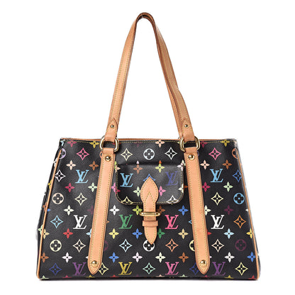 Louis Vuitton Monogram Multicolor Aurelia MM Black 1 of 19