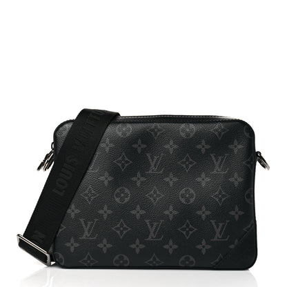 Louis Vuitton Reverse Monogram Eclipse Trio Messenger 3 of 12