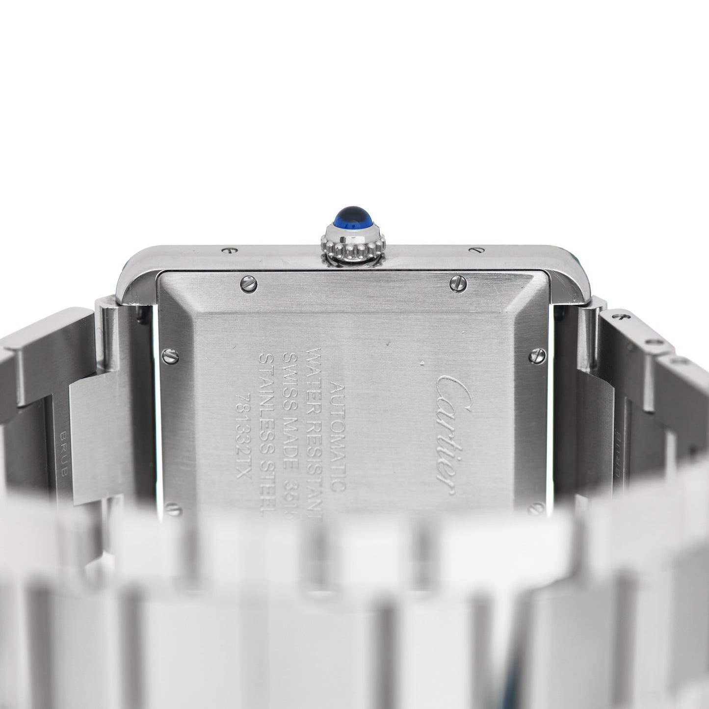 Stainless Steel 31mm Tank Solo Automatic Watch