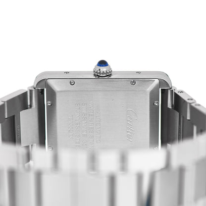 Cartier Stainless Steel 31mm Tank Solo Automatic Watch 4 of 5