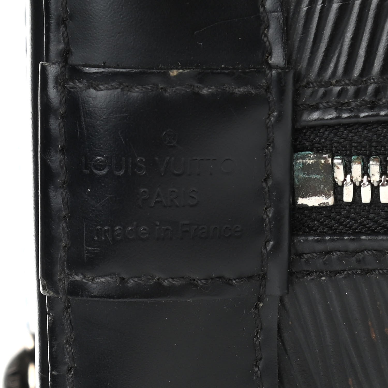 Louis Vuitton Epi Alma PM Black 5 of 15