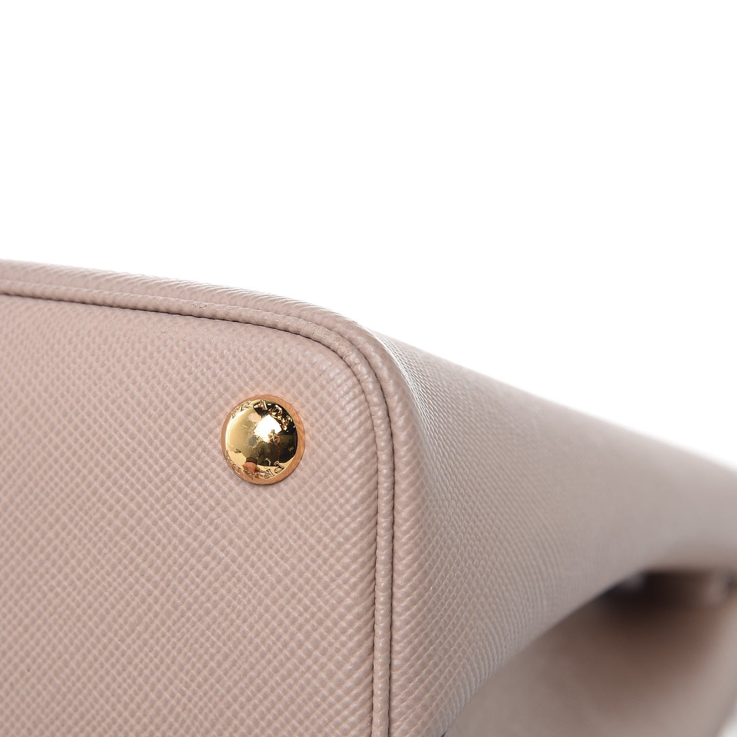 Saffiano Cuir Medium Double Bag Cammeo Rosa