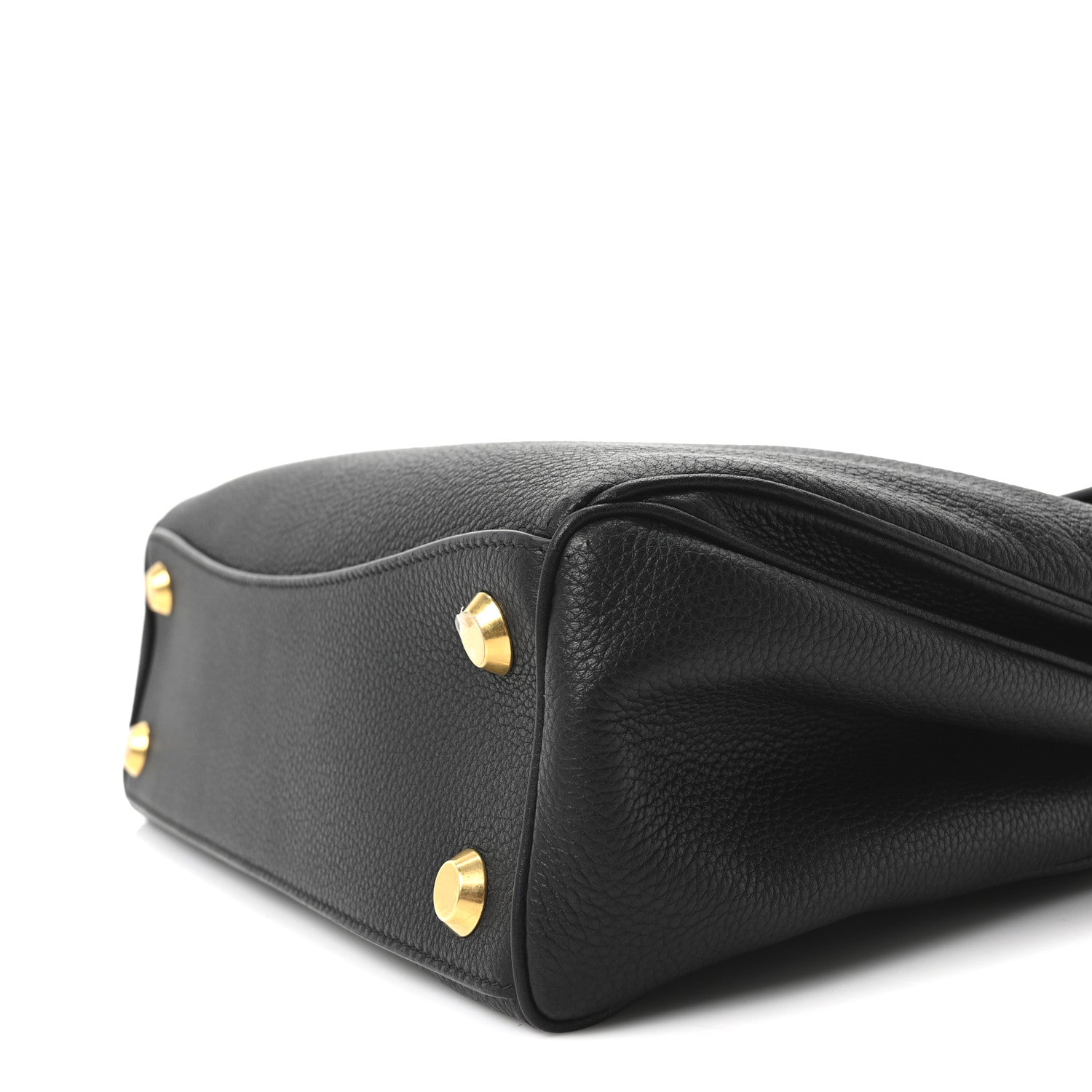 Balenciaga Grained Calfskin Small Rodeo Top Handle Handbag Black 10 of 10