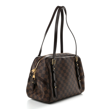 Louis Vuitton Damier Ebene Rivington GM 2 of 9