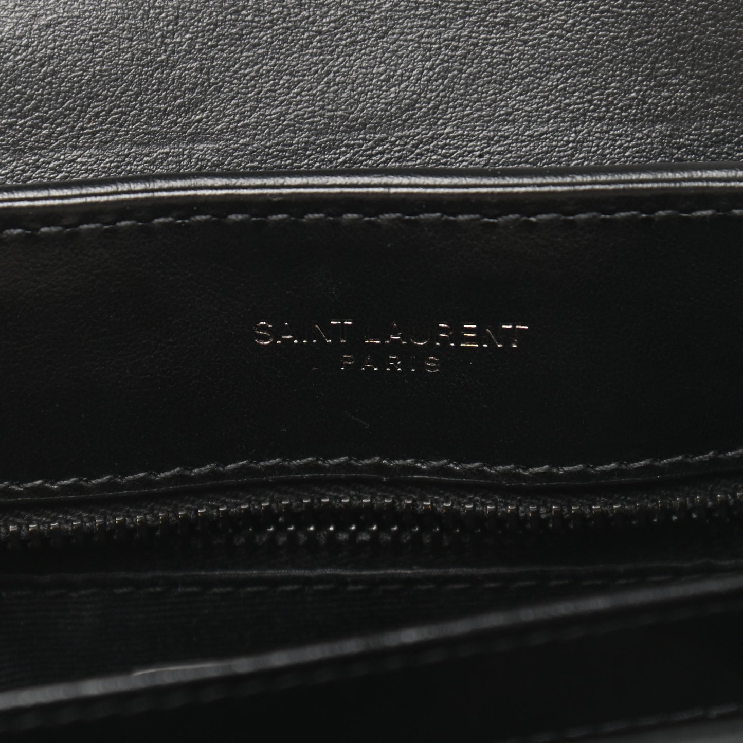 Calfskin Y Quilted Monogram Toy Loulou Crossbody Bag Black