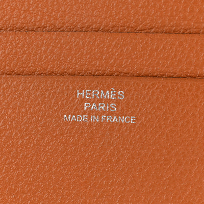 Hermes Evercolor MC2 Copernic Compact Wallet Gold 6 of 8