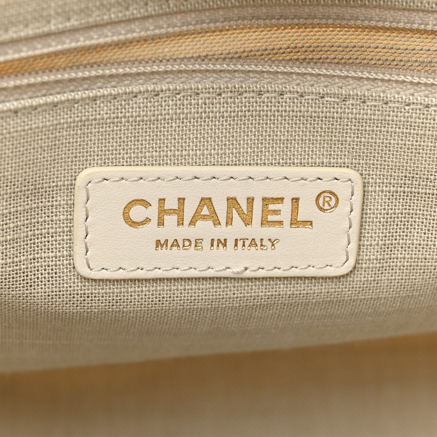 Mixed Fibers Small Deauville Tote White