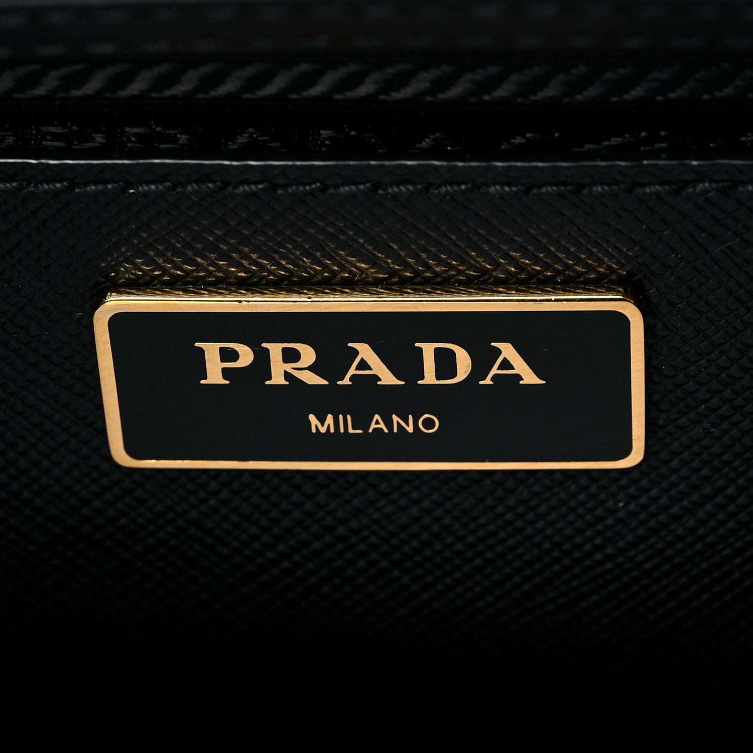 Prada Saffiano Medium Galleria Double Zip Tote Black 6 of 10