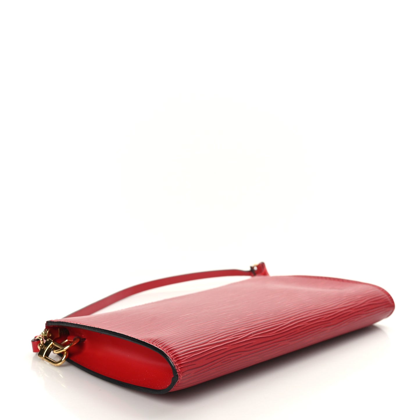Epi Pochette Accessories 24 Castillan Red