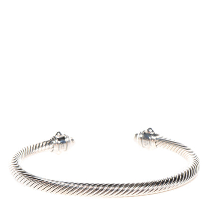 David Yurman Sterling Silver 5mm Renaissance Bracelet Medium 3 of 5