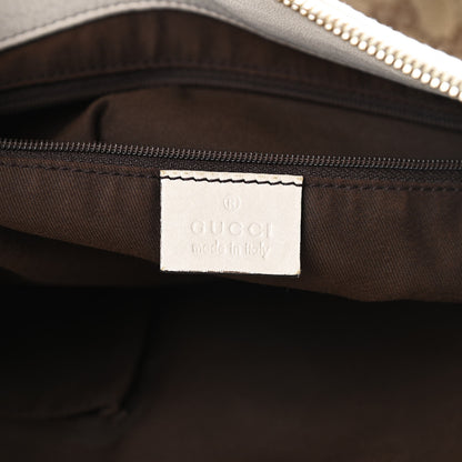 Gucci Monogram D Gold Ring Tote White 6 of 16